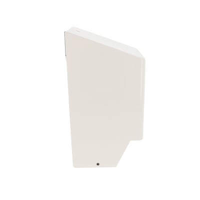 CaluClean wit gecoat RVS toiletpapierdispenser type 2 voor standaard toiletrollen