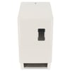 CaluClean wit gecoat RVS toiletpapierdispenser type 2 voor standaard toiletrollen
