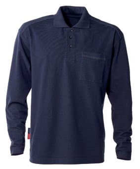FristadsKansas Match polo lange mouwen 
