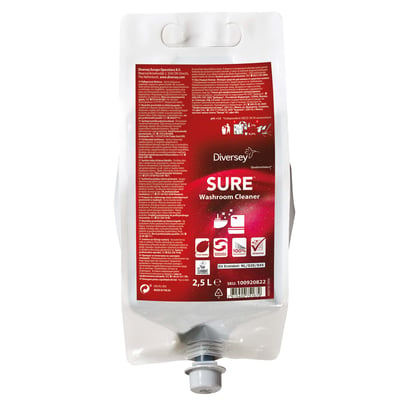 Sure Washroom Cleaner 2,5ltr voor QuattroSelect systeem