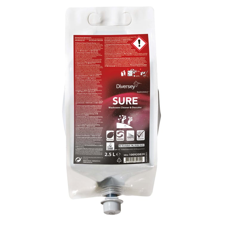 Sure Washroom Cleaner & Descaler 2,5ltr
