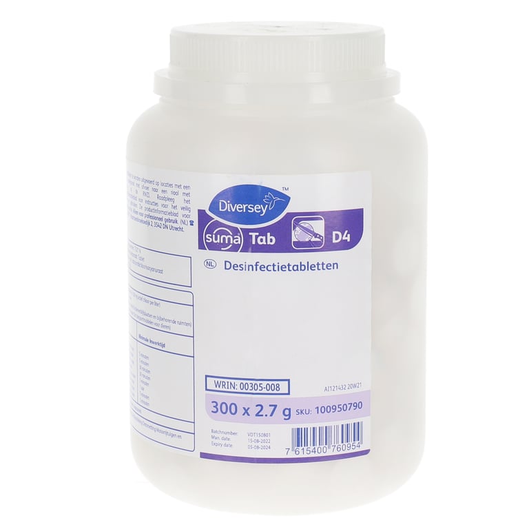 Suma Tab D4 chloortabletten 300st