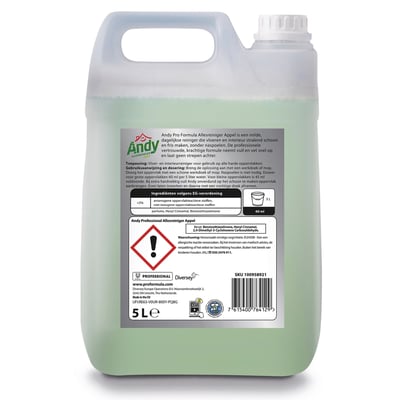 Andy Pro Formula allesreiniger appel 5ltr