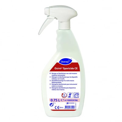 Oxivir Sporicide CE gebruiksklare desinfectie  reiniger 0,75ltr