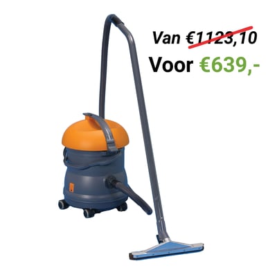 Taski Vacumat 12 compacte waterzuiger 12ltr inclusief zuigset