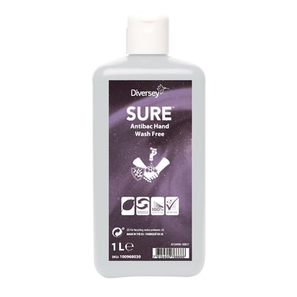 Sure Antibac hand wash free 1ltr