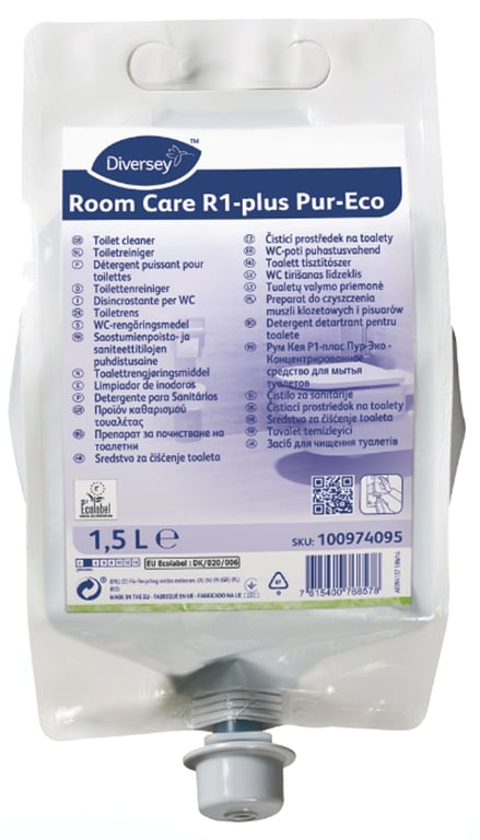 Diversey Room Care R1-plus Pur-Eco 1,5ltr Divermite