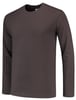 Tricorp Workwear t-shirt lange mouw  donkergrijs maat S