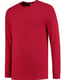 Tricorp t-shirt lange mouw  rood maat S