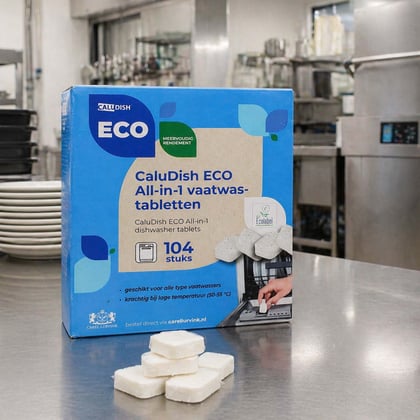 CaluDish Eco All-in-1 vaatwastabletten 104st 