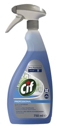 Cif Pro Formula glas en interieurreiniger 750ml 