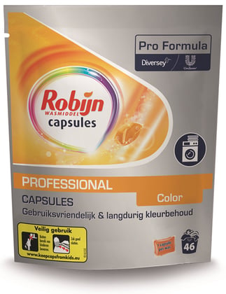 Robijn Pro Formula wasmiddel capsules color 46st 