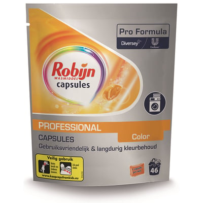 Robijn Pro Formula wasmiddel capsules color 46st 