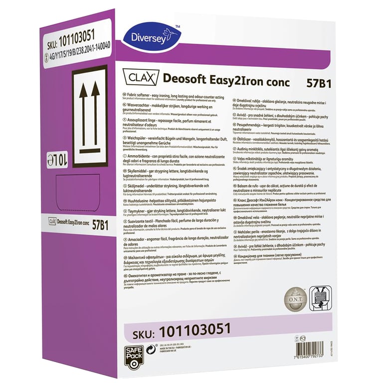 Clax Deosoft Easy2Iron conc 57B1 wasverzachter 10 liter