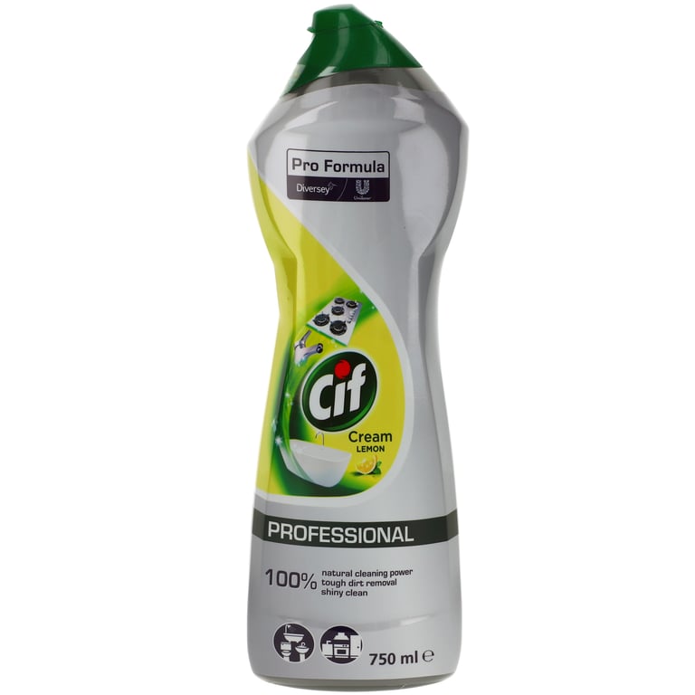 Cif Pro Formula Cream Lemon 750ml