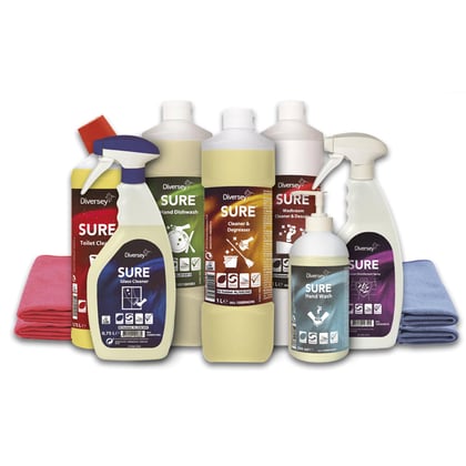 Sure Mix Pack duurzame reinigingsoplossingen