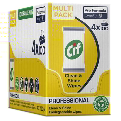Cif Pro Formula bio-afbreekbare reinigingsdoekjes W3362 100st