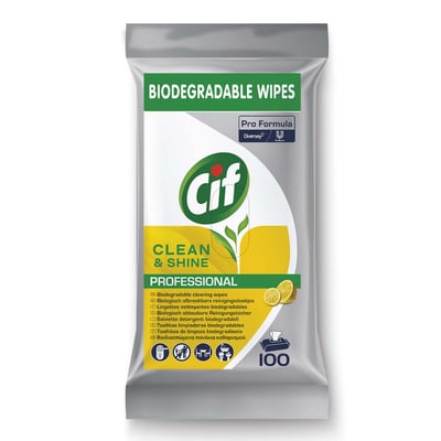 Cif Pro Formula bio-afbreekbare reinigingsdoekjes 100st