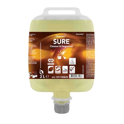 Sure reiniger & ontvetter 2ltr recyclebaar Divermite