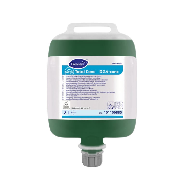 Suma Total D2.4 2ltr allesreiniger recyclebaar Divermite