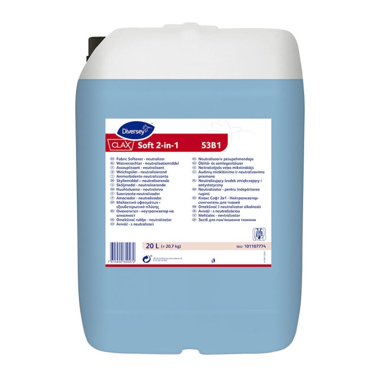 Clax Soft 2-in-1 neutralisatiemiddel 53B1 20ltr