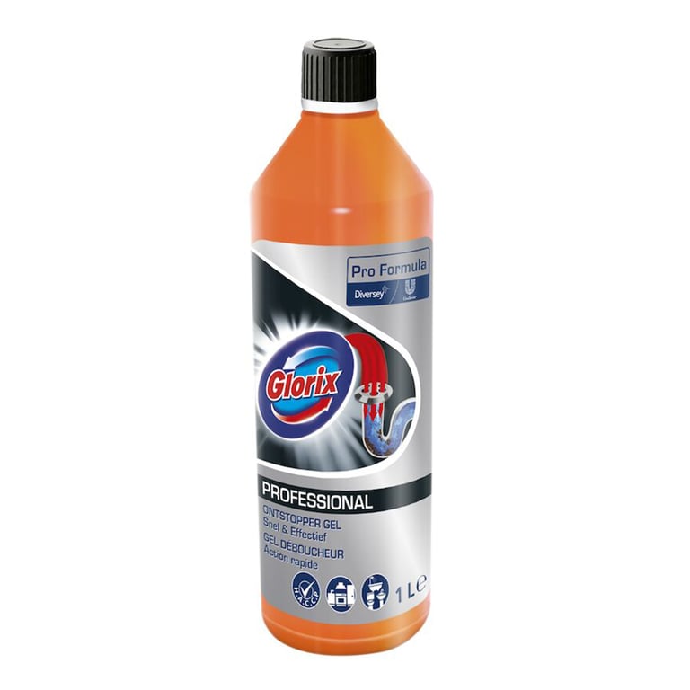 Glorix Pro Formula ontstopper gel 1ltr