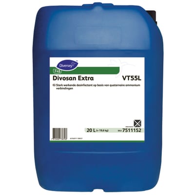 Diversey Divosan Extra VT55 desinfectant 20ltr