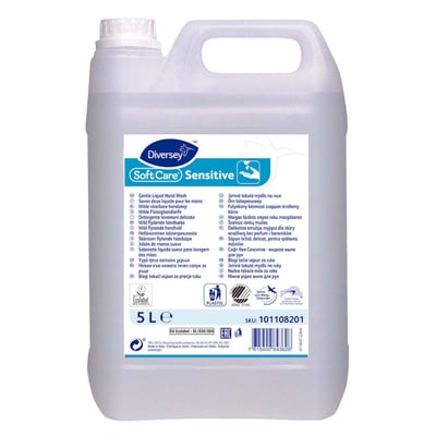 Soft Care Sensitive milde handzeep 5ltr 