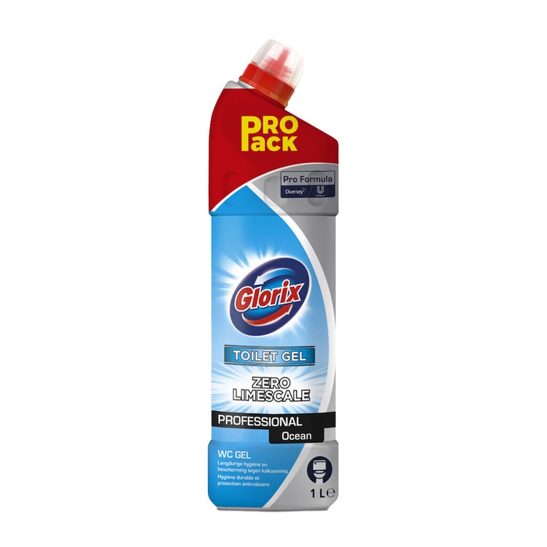 Glorix Pro Formula Ocean toiletreiniger 1ltr