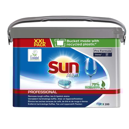 Sun Pro Formula All-in-1 vaatwastabletten 200st