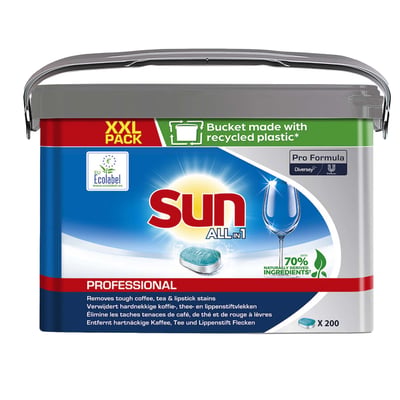 Sun Pro Formula All-in-1 vaatwastabletten 200st