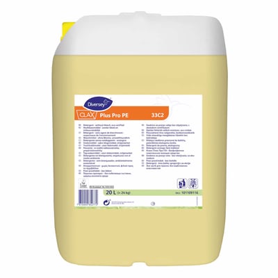 Clax plus pro Pur-Eco wasmiddel zonder bleekmiddel 33C2 20ltr