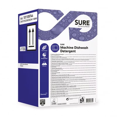 Sure vaatwasmiddel voor machinaal gebruik 10ltr