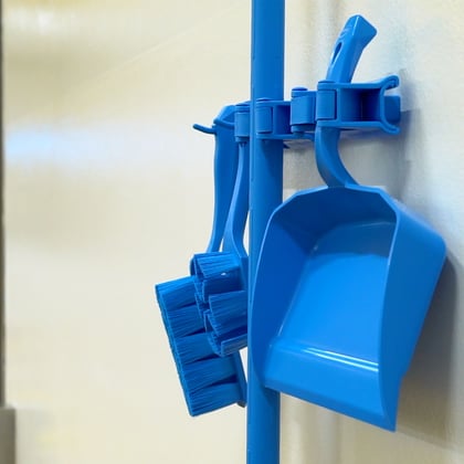 Vikan hygiënisch Hi-Flex ophangsysteem 42cm blauw