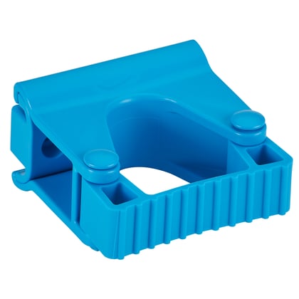 Vikan hygiënische Hi-Flex rubber klem blauw