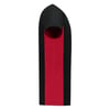 Tricorp T-shirt bicolor zwart rood maat XS 