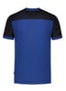 Tricorp Workwear t-shirt bicolor naden koren-/donkerblauw maat XS