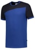 Tricorp Workwear t-shirt bicolor naden koren-/donkerblauw maat XS
