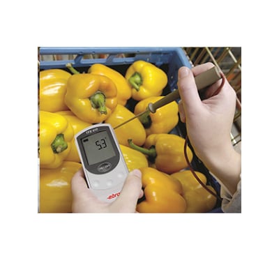 Ebro TFX410 thermometer met 60cm siliconen kabel, vaste voeler