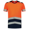 Tricorp Workwear t-shirt high vis bicolor oranje maat XS
