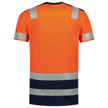 Tricorp t-shirt high vis bicolor oranje maat XS