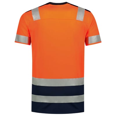 Tricorp Workwear t-shirt high vis bicolor oranje maat XS