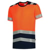 Tricorp Workwear t-shirt high vis bicolor oranje maat XS