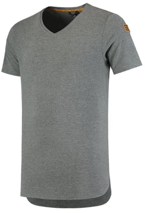 Tricorp Workwear premium t-shirt v-hals  grijs maat 2XL
