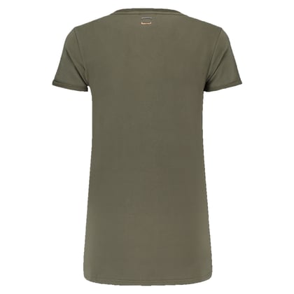 Tricorp Workwear premium dames t-shirt met v-hals legergroen maat XL