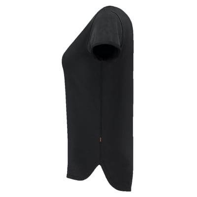 Tricorp Workwear premium dames t-shirt met v-hals zwart maat XS