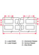 Brady thermische transferlabels 38,10x12,70mm  1000 labels per rol