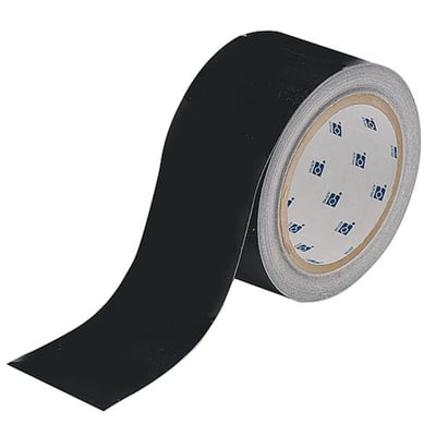 Brady vloermarkeringstape zwart 50,8mm x 30m