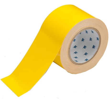 Brady ToughStripe tape 76,2mm x 30mtr geel voor vloermarkering