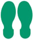 Brady voetafdrukken groene toughstripe polyester 10st